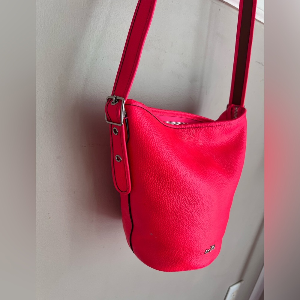 Coach Vibrant Pink Crossbody Bag - Picture 8 of 13